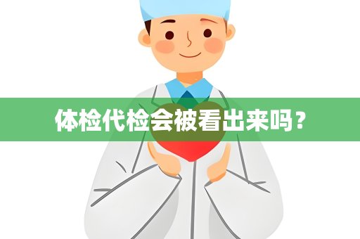 体检代检会被看出来吗？