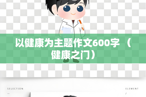 以健康为主题作文600字 （健康之门）