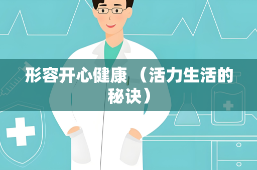 形容开心健康 （活力生活的秘诀）