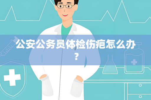 公安公务员体检伤疤怎么办？
