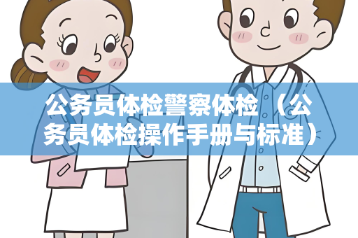 公务员体检警察体检 （公务员体检操作手册与标准）